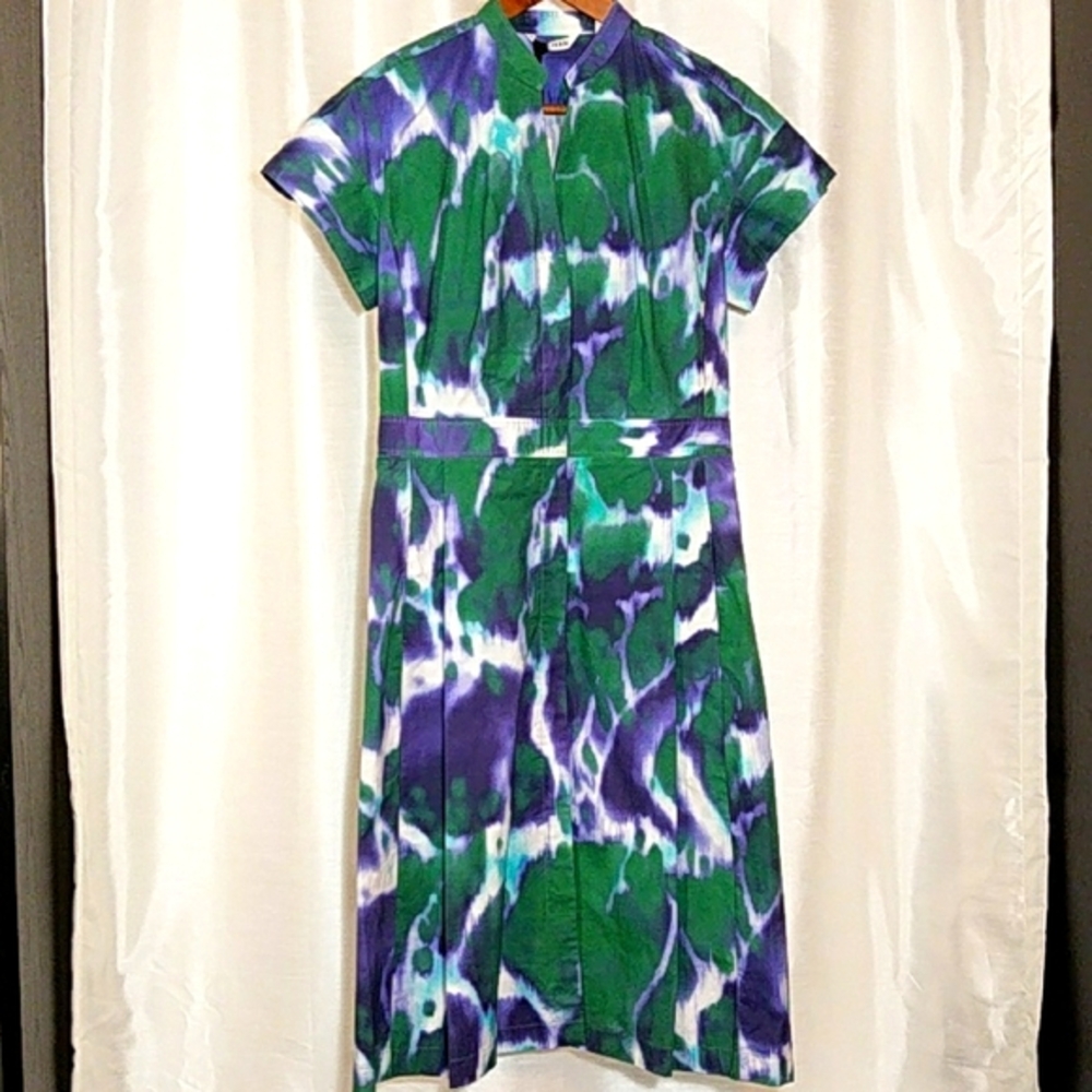 Tie-Dye Midi Shirt‎ Dress - NWT - Italian Sz 44 (US 8)